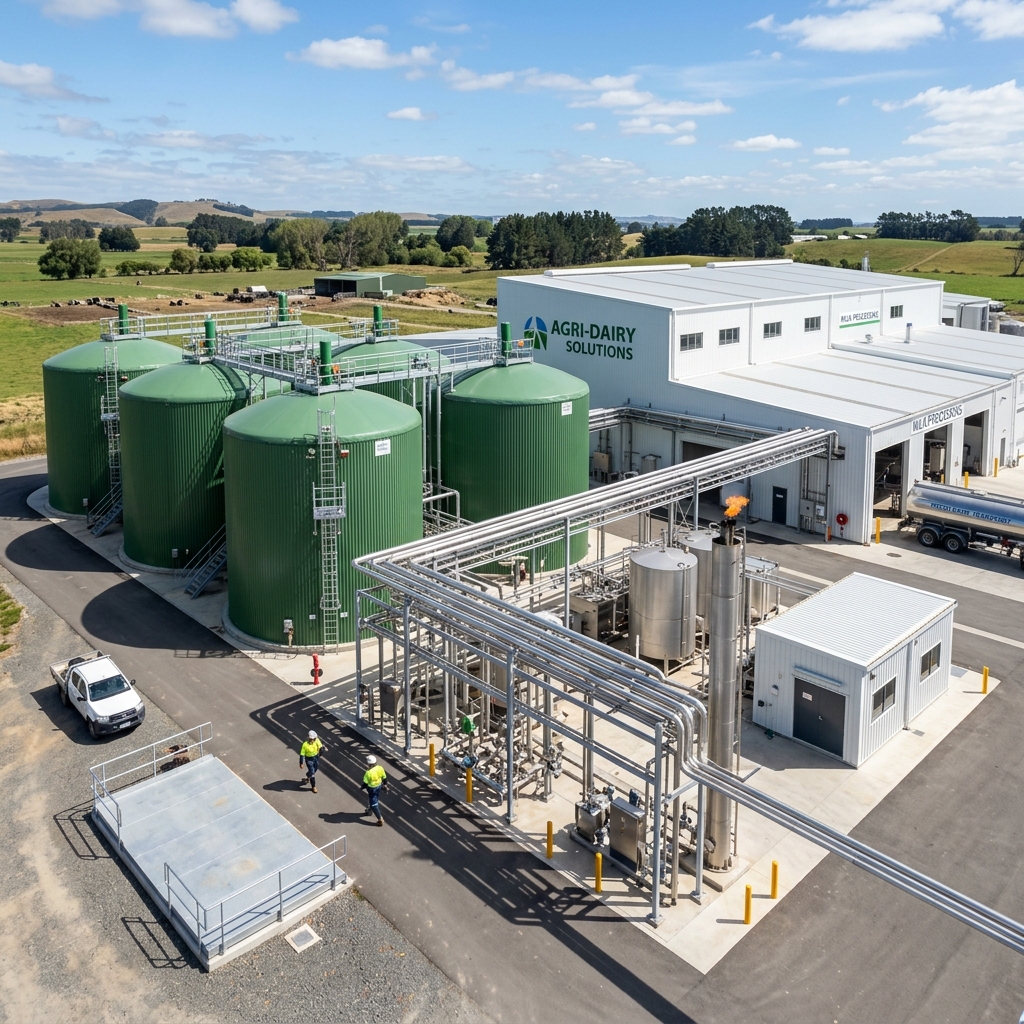 Biogas Plants at Dairies